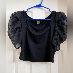 Cute black top